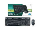 Logitech Desktop MK120 Keyboard & Mouse - USB
