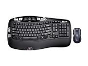 Logitech MK550 Black RF Wireless Wave Combo