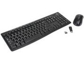 Logitech Wireless Combo MK270 920-004536 Black RF Wireless Keyboard & Mouse