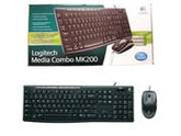 Logitech Media Combo MK200 Keyboard & Mouse - USB