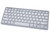 MANHATTAN 177887 White Bluetooth Wireless Tablet Mini Keyboard