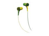 Maxell Green,Yellow Binaural Headphone/Headset