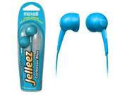 maxell Jelleez Stereo Earbuds - Blue