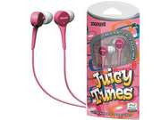 maxell "Juicy Tunes" Earbuds - Pink