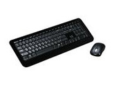 Microsoft Desktop 800 2LF-00001 Black RF Wireless Keyboard & Mouse