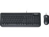 Microsoft Wired Desktop 600 APB-00003 Black Wired Keyboard & Mouse - French