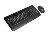 Microsoft Wireless Desktop 2000 M7J-00001 Black RF Wireless Keyboard & Mouse