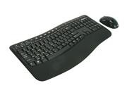 Microsoft Wireless Comfort Desktop 5000 CSD-00001 Black RF Wireless Keyboard & Mouse