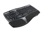 Microsoft Natural Ergonomic Keyboard 4000 for Business 5QH-00001 Black Wired Keyboard