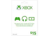 Microsoft XBOX $15 Gift card