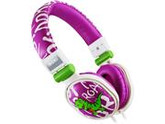 Moki Dinosaur Purple ACCHPPOA Popper Headphones - Dinosaur Purple