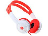 Moki Red ACCHPKR Volume Limited Kids Headphones - Red