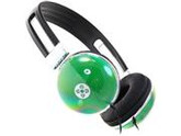 Moki Green ACCHNG Neon Headphones - Green