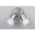 SKYE Collection 2-Light Brushed Pewter Track Light With Frosted Glass