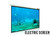 MozaiQ XR-ES 120" (16:9) - projector screen - electric - white
