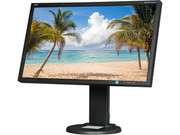 NEC E243WMi-BK E243WMi-BK Black 23.8" 5ms Widescreen LED Backlight Pivot Swivel Tilt Adjustable LCD Monitor IPS Built-in Speakers