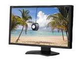 NEC Display Solutions P232W-BK-SV Black 23" 8ms (GTG) Widescreen LED Backlight LCD Monitor, height & pivot adjustable, w/SpectraView