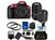 Nikon D5300 Digital SLR Camera With 18-105mm Lens & 55-300mm VR Lens Kit (Red)