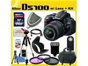 Nikon D5100 16.2MP CMOS Digital SLR Camera w/ 18-55mm Lens + SUPER Accessory KIT!!