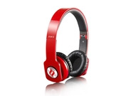 Noontec ZORO Professional Steel Reinforced SCCB Sound Technology Headphones (Red)