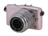 OLYMPUS  PEN E-PM1  Pink  Digital Camera w/14-42mm Lens