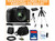 Panasonic LUMIX FZ200 Black 12.1 MP 24X Optical Zoom 25mm Wide Angle Digital Camera HDTV Output, Everything You Need Kit, DMC-FZ200K