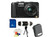 Panasonic Lumix DMC-ZS25 Digital Camera Kit Includes 8GB Memory Card, High Speed Memory Card Reader, Table Top Tripod, LCD Screen Protectors, Cleaning Kit & Har