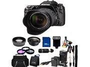 Pentax K-5 II Digital SLR Camera with SMC DA 18-55mm f/3.5-5.6 AL Lens Kit. Package Includes: Wide Angle & Telephoto Lenses, 3 Piece Filter Kit (UV-CPL-FLD), 32