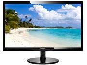 PHILIPS 246V5LHAB/27 246V5LHAB/27 Black 24" 5ms LED Backlight LCD monitor with SmartControl Lite Built-in Speakers