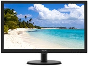 Philips 223V5LHSB 21.5" LED LCD Monitor  HDMI,VGA, Vesa mountable, 250 cd/mÂ² - 16:9 - 5 ms