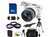 Samsung NX300 Mirrorless Digital Camera with 18-55mm f/3.5-5.6 OIS Lens (White). Includes: 3 Piece Filter Kit (UV-CPL-FLD), 32GB Memory card, High Speed Card Re