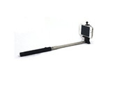 Selfie Stick (Black) with built-in Bluetooth shutter for instant better selfies for iPhone Samsung Android GoPro and Digital SLR Camera