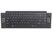 SMK-LINK VersaPoint VP6320 Black RF Wireless Rechargeable Media Keyboard