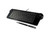 SolidTek KB-4200BU Black Wired Keyboard with Trackball Built-in