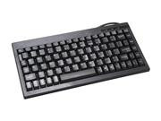 SolidTek KB-595BU Black Wired Keyboard