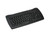 SolidTek MINI TRACK BALL KB-5010BP Black Wired Keyboard