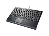SolidTek KB-3910BU Black Keyboard w/ TouchPad