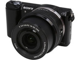 SONY Alpha a5000 ILCE-5000L/B Black Compact Interchangeable Lens Digital Camera with 16-50mm Lens