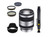 Sony Alpha SEL18200 E-mount 18-200mm F3.5-6.3 OSS Lens (Silver) + 3 Piece Filter Kit (UV-CPL-FLD) + Lens Pen + Lens Hood