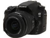 SONY SLT-A58K Black Digital SLR Camera with 18-55mm Lens