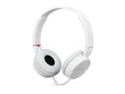SONY MDR-ZX100/WHT Supra-aural Stereo Headphone - White