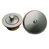 Lift And Lock Drain, Waste And Overflow Trim Kit In Brushed Nickel