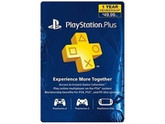 SONY PlayStation Plus 1 Year Membership (prepaid game card)