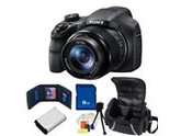 Sony Cyber-shot DSC-HX300 Digital Camera. Includes: 8GB Memory Card, Memory Card Wallet, Extended Life Replacement Battery, Table Top Tripod, LCD Screen Protect