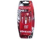 SuperSonic Red IQ-101RED Earbud Digital Stereo Earphone