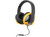 SYBA Oblanc U.F.O. Circumaural Headphones with Invisible In-line Microphone, YELLOW