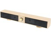 SYBA CL-SPK20151 17" Wide Compact Yet Powerful Speaker Bar for TV's, PC's, and Laptop, USB Powered, Beige
