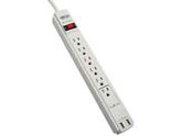 TRIPP LITE TLP606USB 6-Outlet Surge Protector with 2 USB Ports