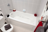 Sydney Acrylic Skirted Whirlpool Tub -  60 Inch x 30 Inch-Left Hand
