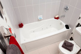 Sydney Acrylic Skirted Whirlpool Tub -  60 Inch x 30 Inch- Right Hand